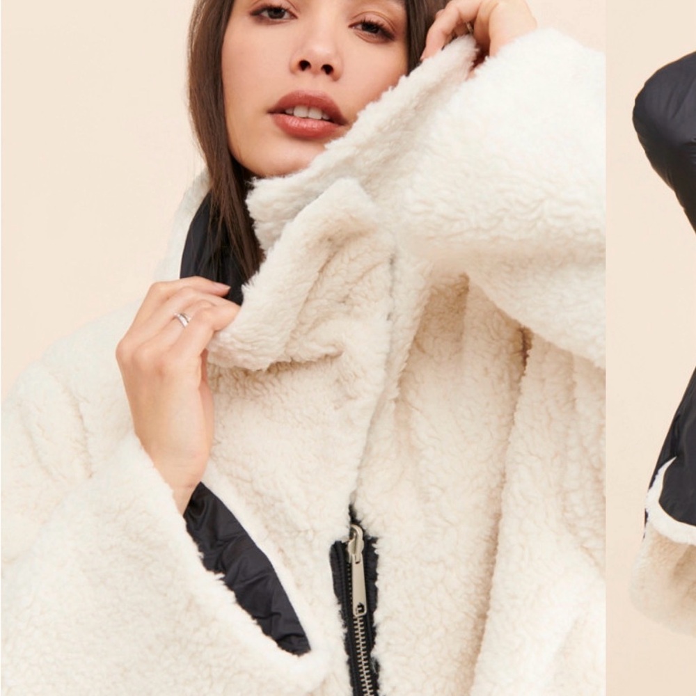 Free People | We The Free Isra Cozy Puffer Jacket - Reversible NWOT - Picture 3 of 13